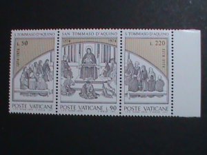 ​VATICAN CITY 1974-SC#557a ST. THOMAS AQUINAS -SCHOLASTIC PHILOSOPHER MNH VF