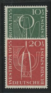 Germany #B342-B343 Unused Single (Complete Set)