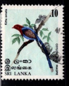 Sri Lanka #564 Blue Magpie - Used