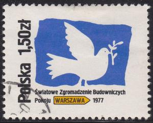 Poland 2213 Peace Dove 1.50zł 1977