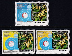 Comoro Islands 757-759 MNH VF