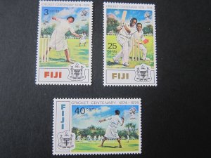 Fiji 1972 Sc 324-326 set MNH