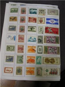 Thousands Of Bulgaria Stamps Hinged On Pages - Unchecked - Read Desc  (BJ11)