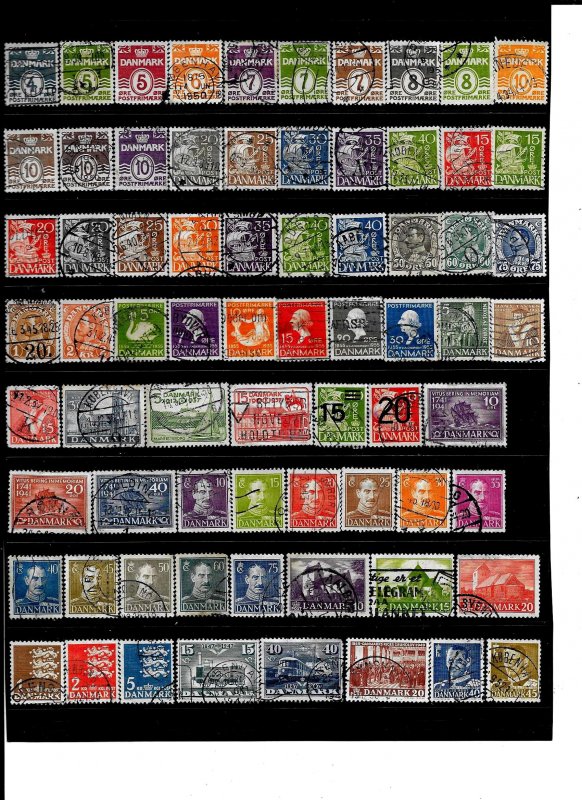 World / Lots Collection / Stamps /Europe/ Danmark 3