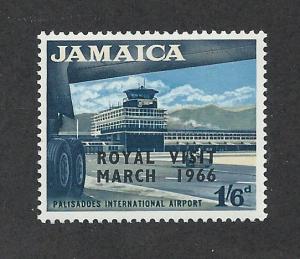 JAMAICA SC# 251 F-VF LH 1966