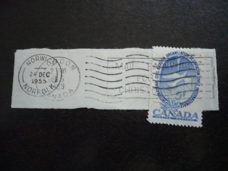 Stamps - Canada - Scott# 354 - Used Set of 1 Stamp with Postmark