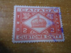 Canada Revenue Stamp  van Dam  #  FCD2  used