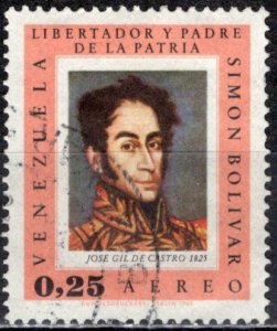 Venezuela; 1966: Sc. # C940: Used Single Stamp
