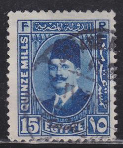 Egypt 139 King Fuad 1927