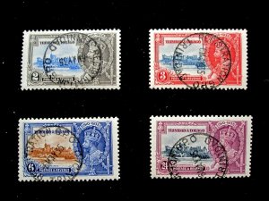 TRINIDAD & TOBAGO - SCOTT# 43-46 - USED - CAT VAL $27.75