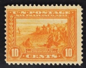 US #400 10c Orange Yellow SF Bay  MINT NH SCV $260