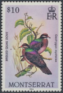 Montserrat  SC# 538 MNH   Birds  see details & scans