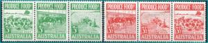 Ausralia  #252-5a  Mint hinged  ** Free shipping ****75off Catalogue**