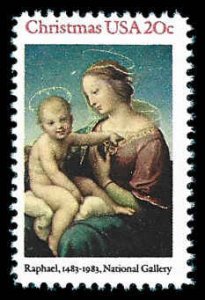 PCBstamps   US #2063 20c Christmas-Madonna, MNH, (13)