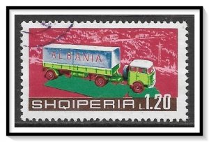 Albania #1445 Trailer Truck CTO