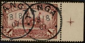 Germany 1907 East Africa Mi19 Unwmk TANGA Ostafrika DOA Expertized Steuer 85980