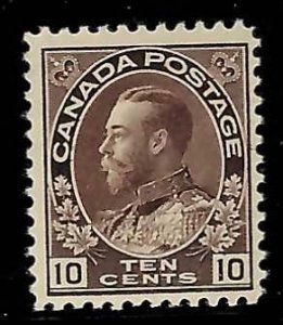 Canada 116 F-VF Mint LH Admiral C$280.00