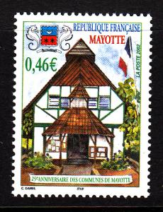 Mayotte MNH Scott #177 46c Mayotte Communies, 25th anniversary