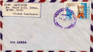 Nicaragua, Airmail, Maps