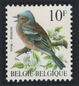 Belgium Chaffinch Bird Buzin 'Pinson' 10f Normal paper 1990 MNH SC#1230