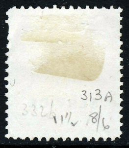 BHOPAL INDIA 1933 OFFICIAL Quarter Anna Orange Perf11½ Optd SERVICE SG 313a MINT