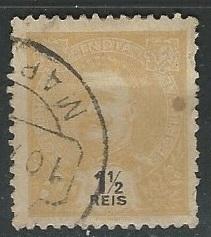 Portuguese India ^ Scott # 198 - Used