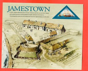 4136 Jamestown Sheet  41¢  FACE $8.20 MNH 2007