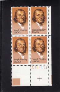 2038 Joe Priestley, MNH LR-PB/4 (#A111111)