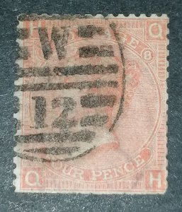 Great Britain 4p 1865