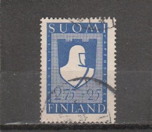 Finland  Scott#  B48  Used  (1941 Soldier's Emblem)