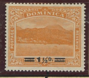 Dominica #55 Unused Single