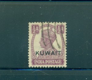 Kuwait - Sc# 60. 1945 GeoVI 1/2A Used. $5.50.