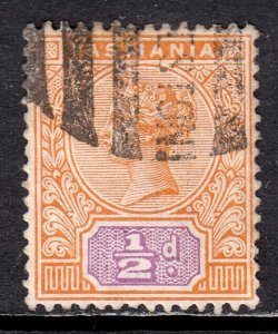 Tasmania - Scott #76 - Used - Pencil/rev. - SCV $4.25