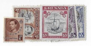 Grenada Sc #131-142  used VF