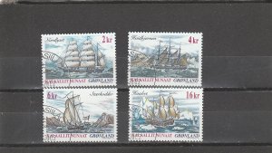 Greenland  Scott#  397-400  Used  (2002 Ships)