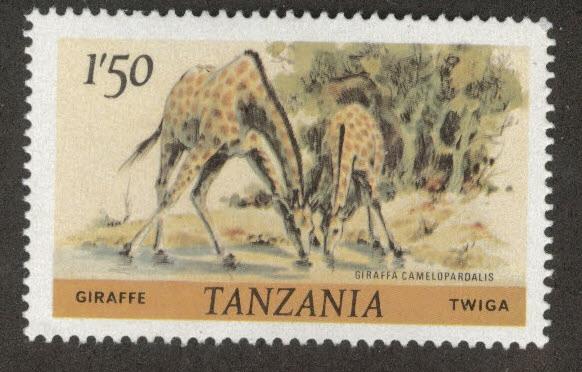 Tanzania Scott 168 MNH** Giraffe stamp