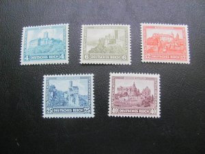 GERMANY 1932 MNH SC B44-48 SEMI POSTAL SET  XF 180 EUROS (124)