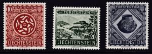 Liechtenstein 1953 Artifacts Opening the National Museum (3)  VF/NH