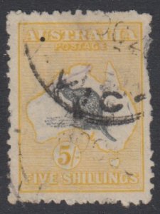 AUSTRALIA, Scott 54, used (perf fault at right)