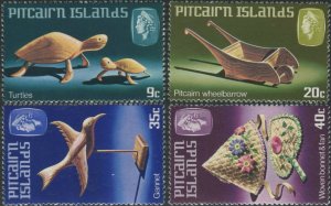 Pitcairn Islands 1980 SG207-210 Handicrafts set MNH