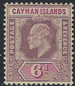 Cayman Is 26 MH 1908 issue (ak3617)