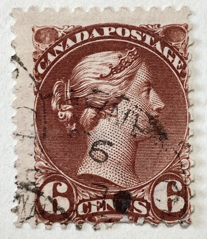 AlexStamps CANADA #43 FVF Used