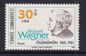 Turkey  #B195 MNH 1983  Wagner