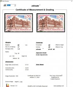 1967, France, 0,70Fr, Used, Sc 1187, VF-XF-88