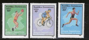 DOMINICAN REPUBLIC     SC # 1075 - 7   MNH