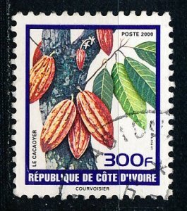 Ivory Coast #1075 Single Used