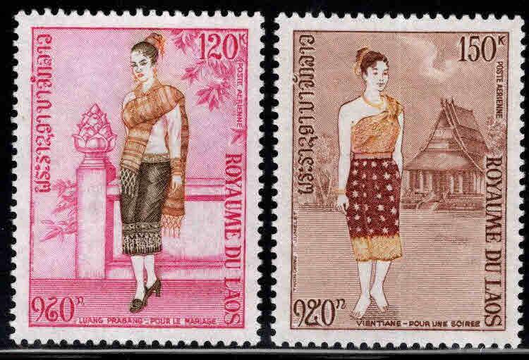 LAOS Scott C101-102 MNH** stamp