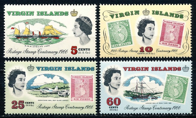 Virgin Islands #169-172  Set of 4 MNH