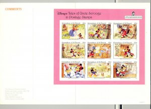 St Vincent (Grenadines) #966 Disney, Red Riding Hood 1v M/S of 9 Imperf Proof