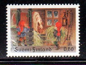 Finland Sc 625 1979 Christmas stamp NH
